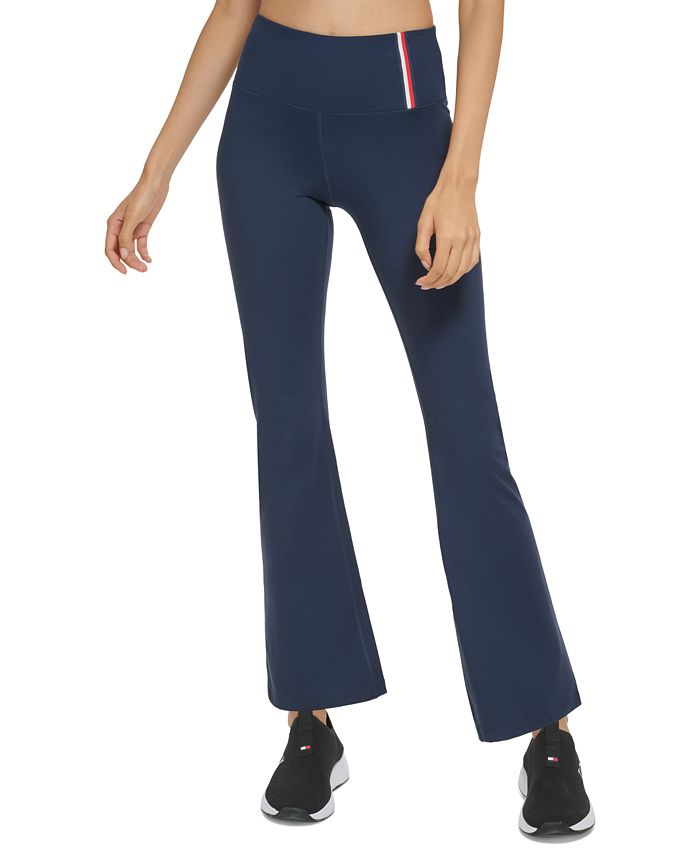 Women's High-Rise Flare-Leg Compression Pants