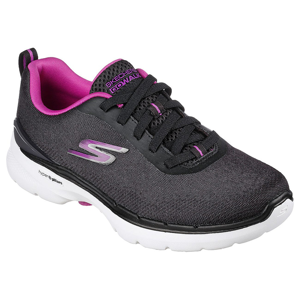 Skechers Women GOwalk 6 Shoes - 124545-BKPR