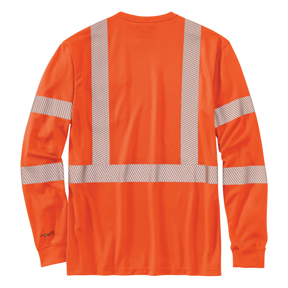 Carhartt Men's Force® Class 3 High Visibility Long Sleeve T-Shirt