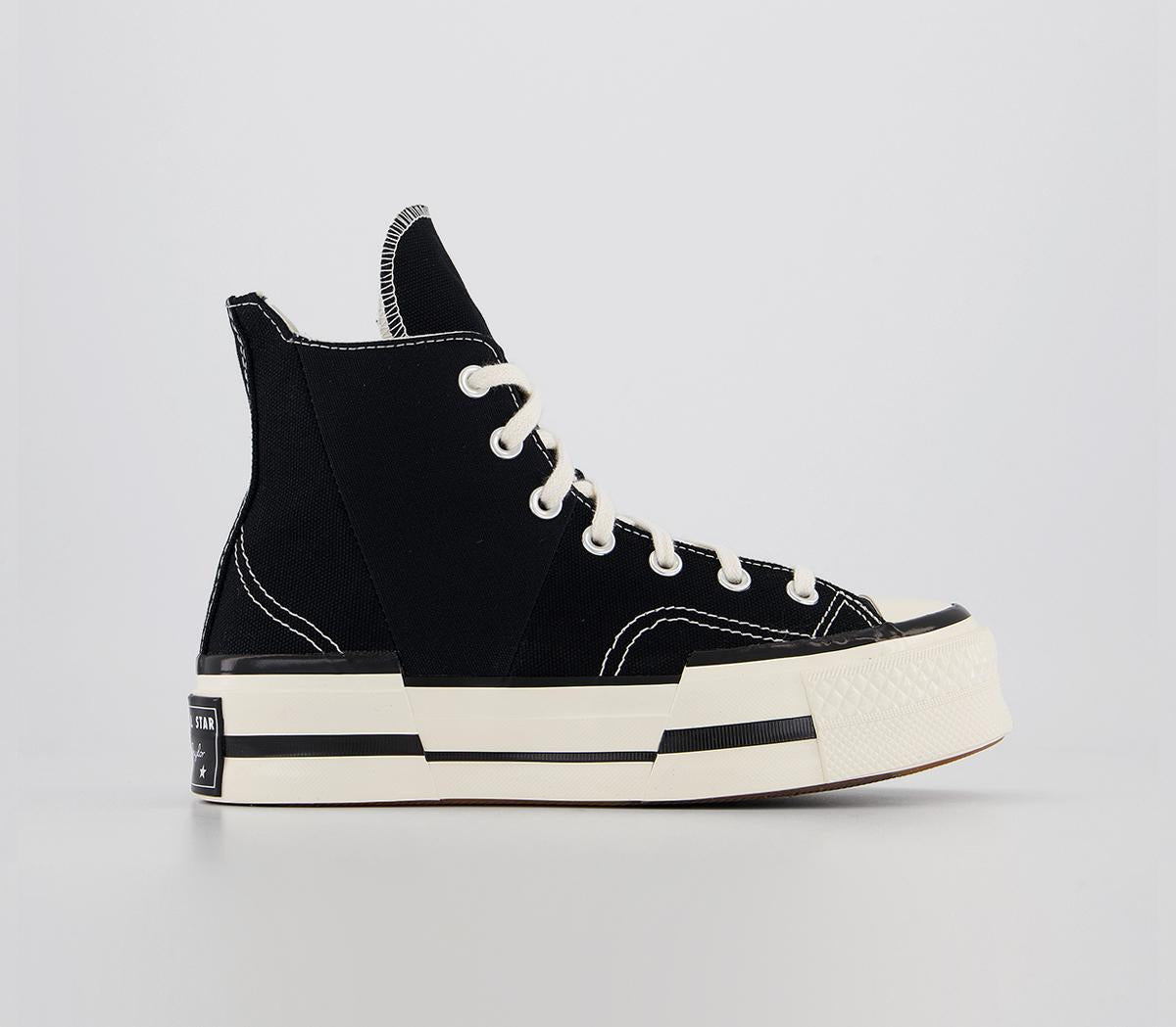 Womens Converse Chuck 70 Plus Black Egret Black