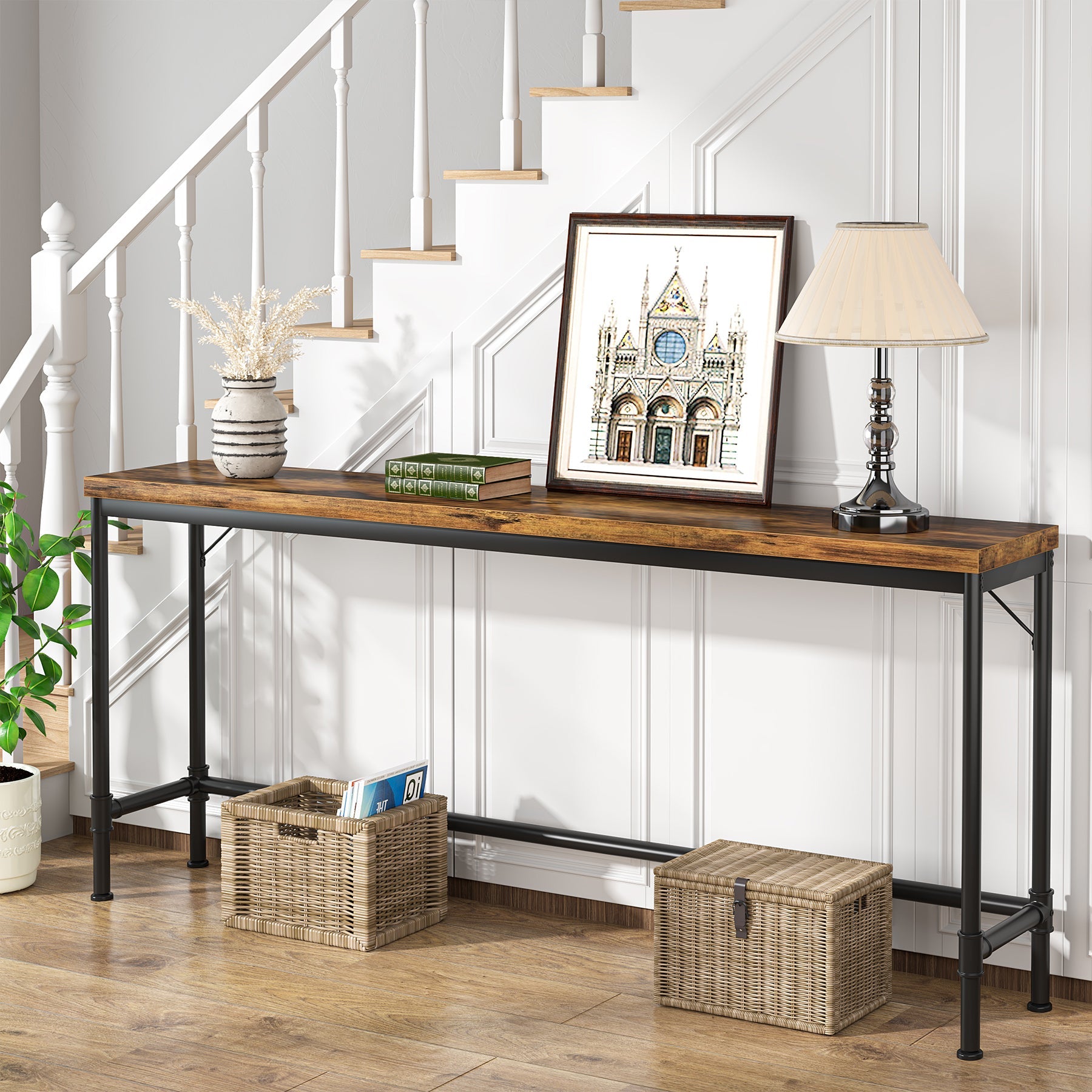 Narrow Console Table, 70.9