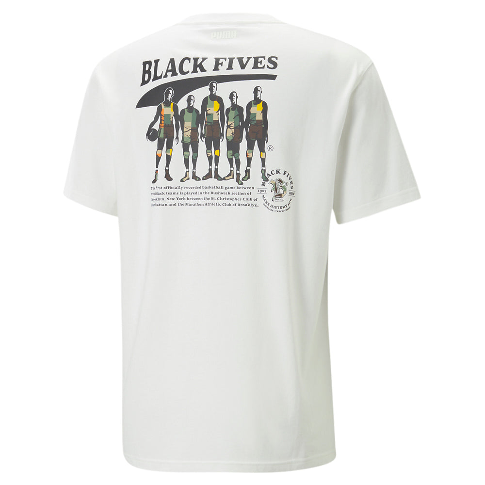 Black Fives X Crew Neck Short Sleeve T-Shirt