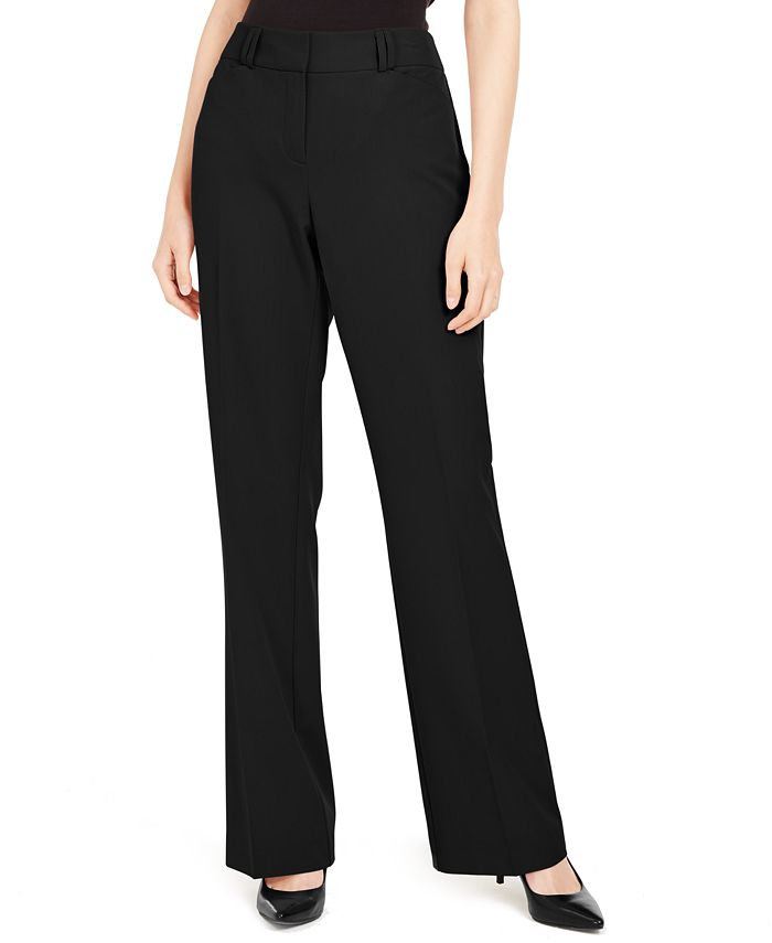 Curvy Bootcut Pants， Regular， Short， and Long Lengths， Created for Macy's