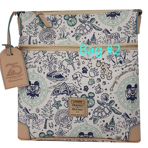 Disney Dooney and Bourke Crossbody Bag - Disney Vacation Club Sketch SPECIFIC