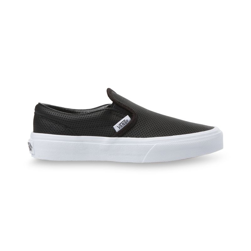 Kids Perf Leather Slip-On