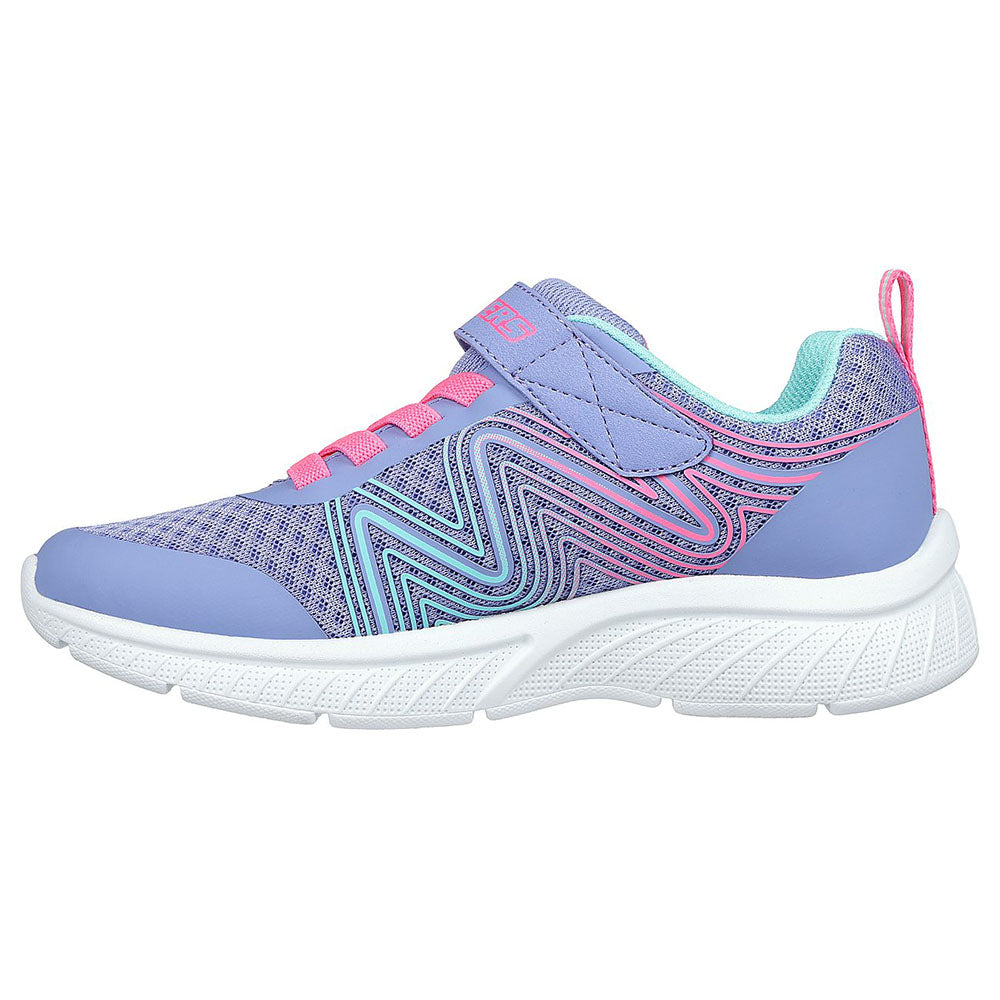 Skechers Girls Microspec Plus Shoes - 303535L-PWMT