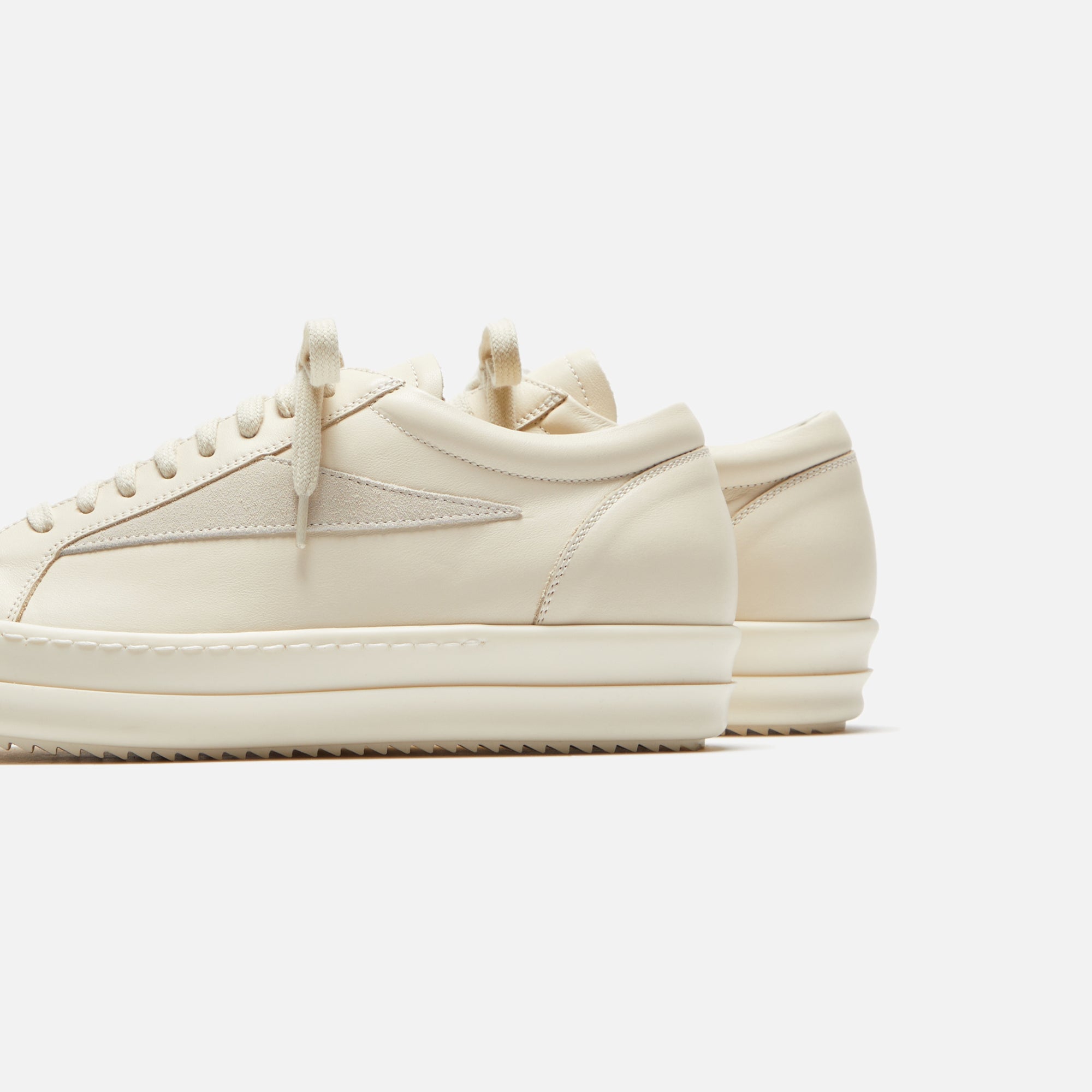 Rick Owens WMNS Vintage Sneaker - Milk / Scarpe Pelle