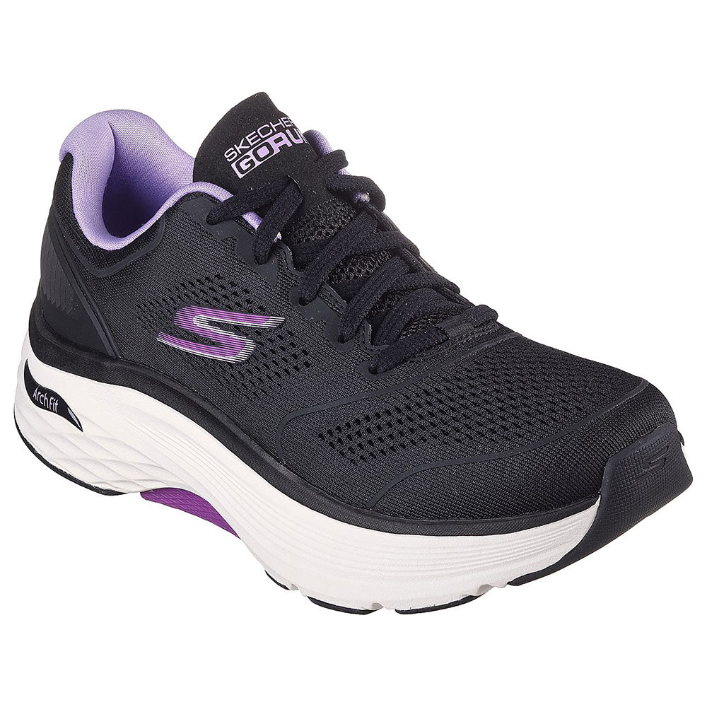 Skechers Women Max Cushioning Arch Fit Shoes - 128923-BKLV