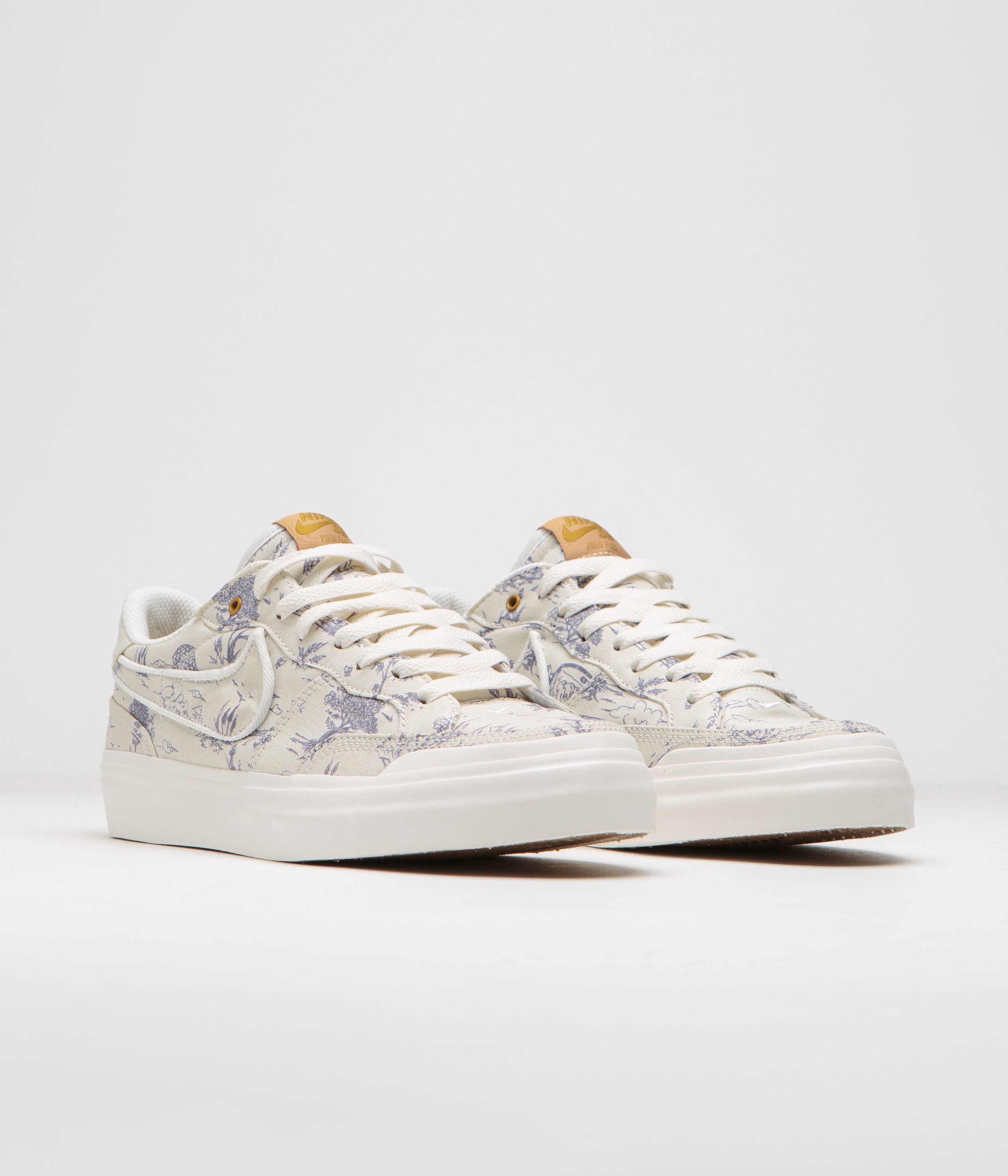 Nike SB City of Style Pogo Plus Premium Shoes - Sail / Light Bone - Light Carbon - Bronzine