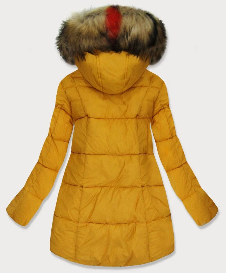 Quilted jacket with a hood B