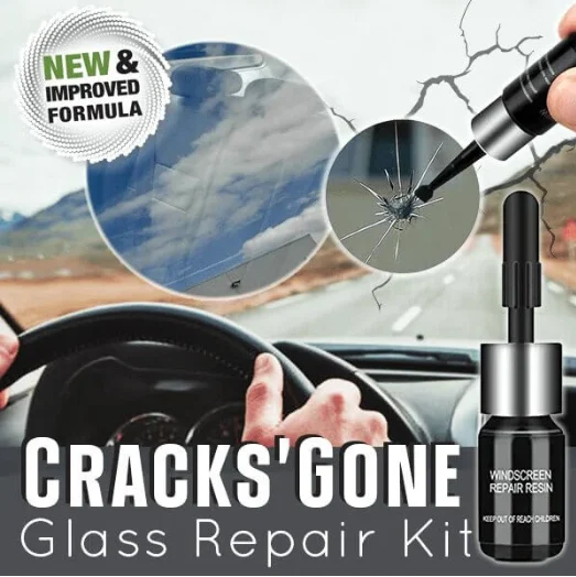 🔥 BIG SALE - 47% OFF🔥Glass Repair Kit (New Formula) 🔥