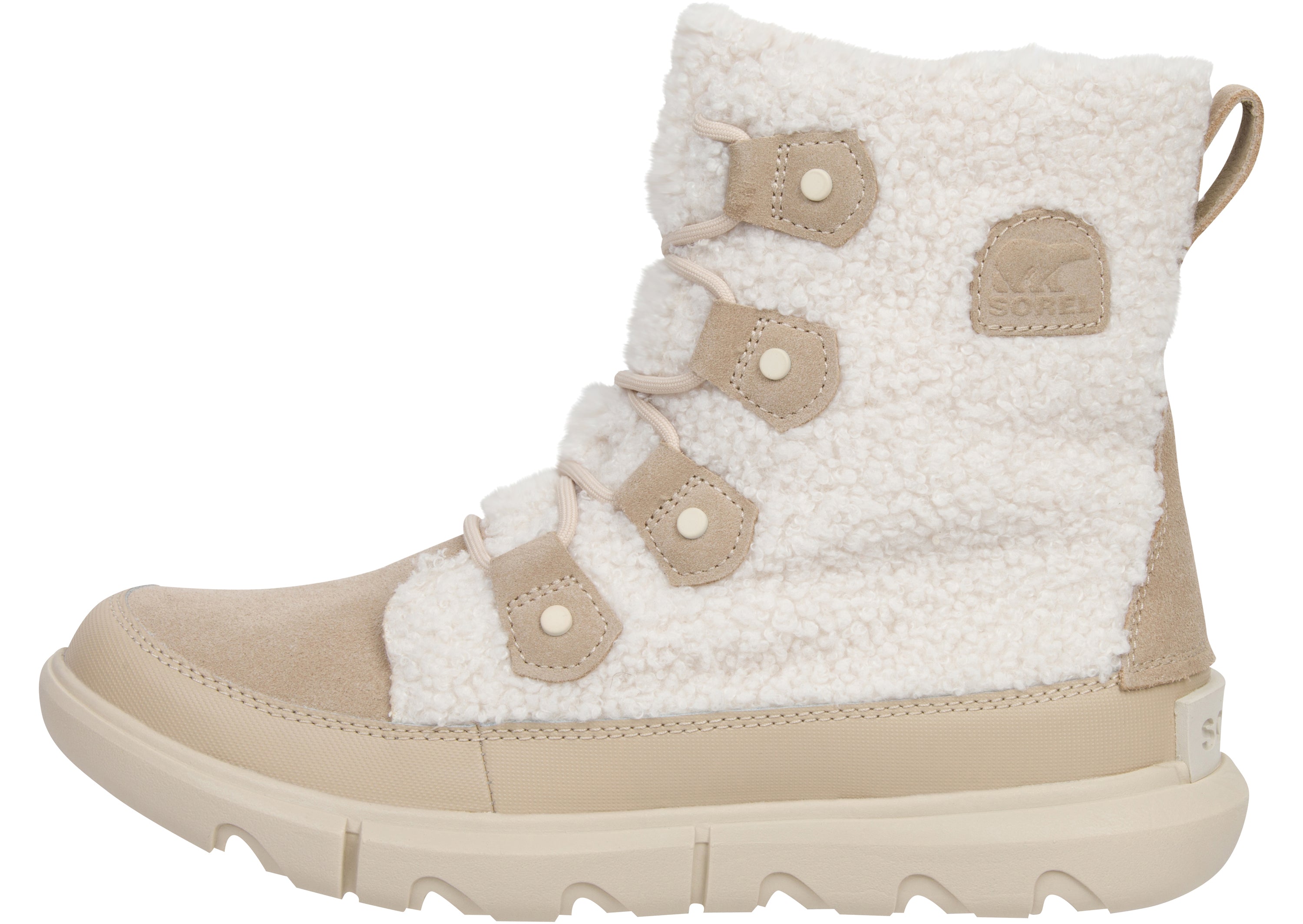 Sorel Womens Explorer II Joan Cozy Ancient Fossil/Sea Salt