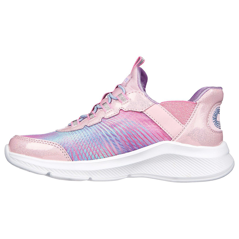 Skechers Girls Slip-Ins Foamies Dreamy Lites Shoes - 303514L-LPMT