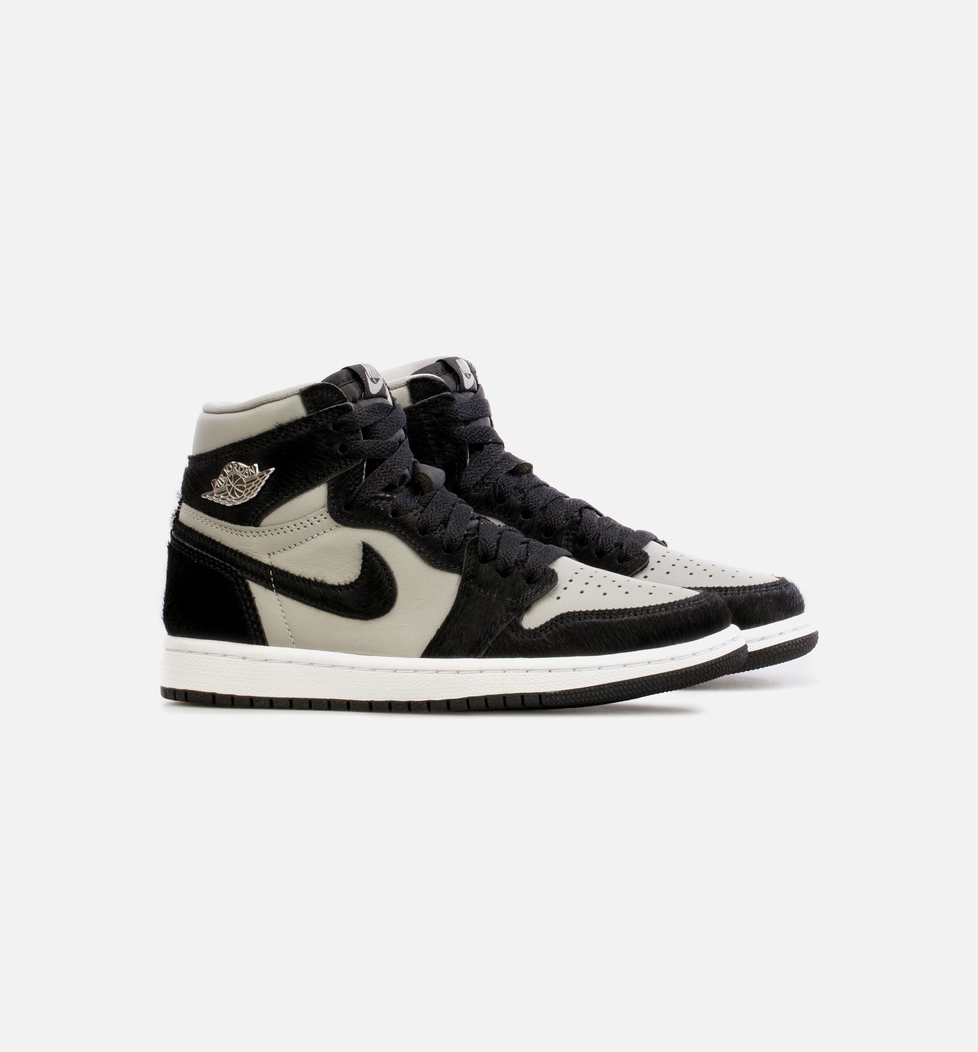 Air Jordan 1 High OG Twist 2.0 Womens Lifestyle Shoe - Black/Grey Free Shipping