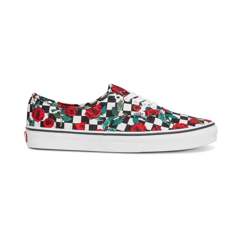 Customs Checkerboard Roses Authentic Wide