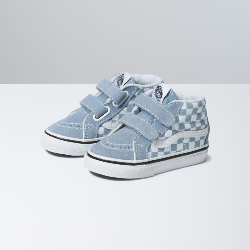 Toddler Checkerboard Sk8-Mid Reissue V