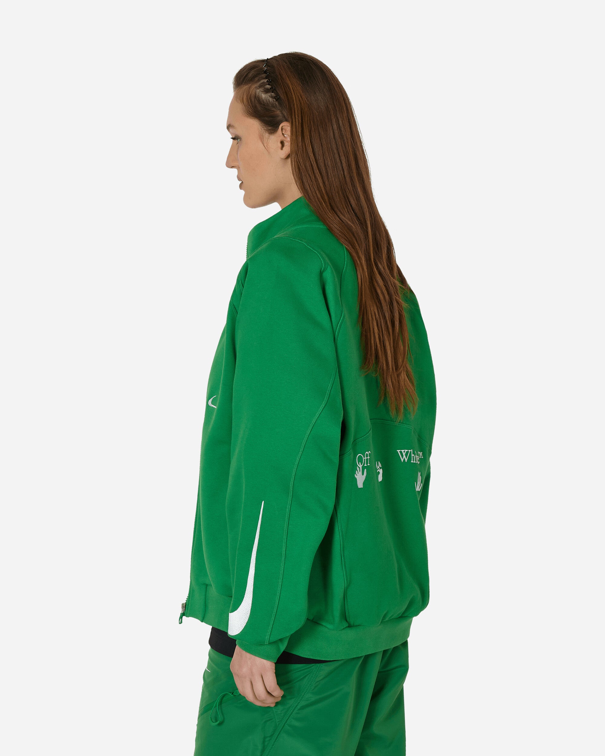 Off-White Track Jacket Kelly Green