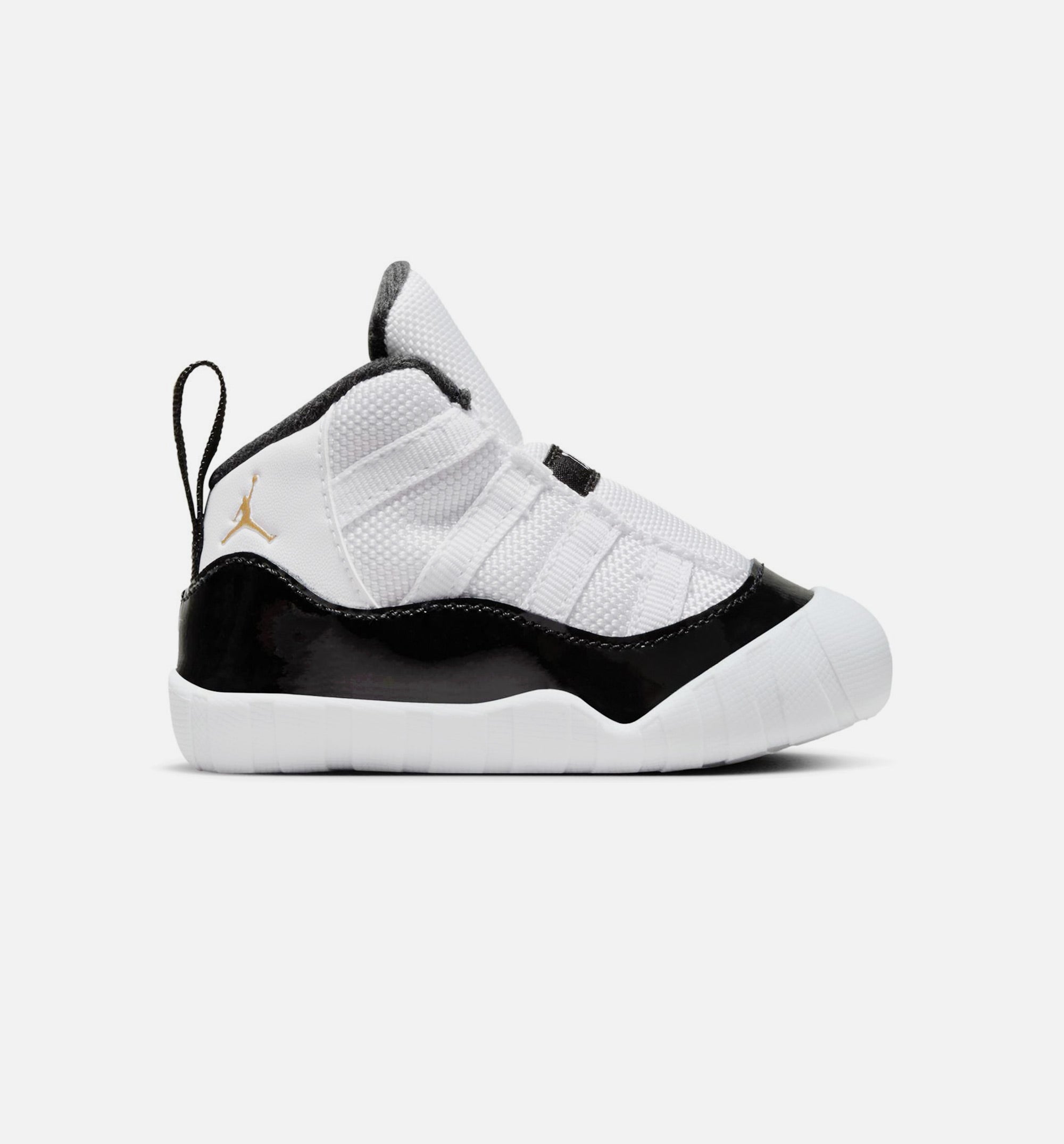 Air Jordan 11 Bootie Gratitude Infant Toddler Crib Lifestyle Shoe - White/Black