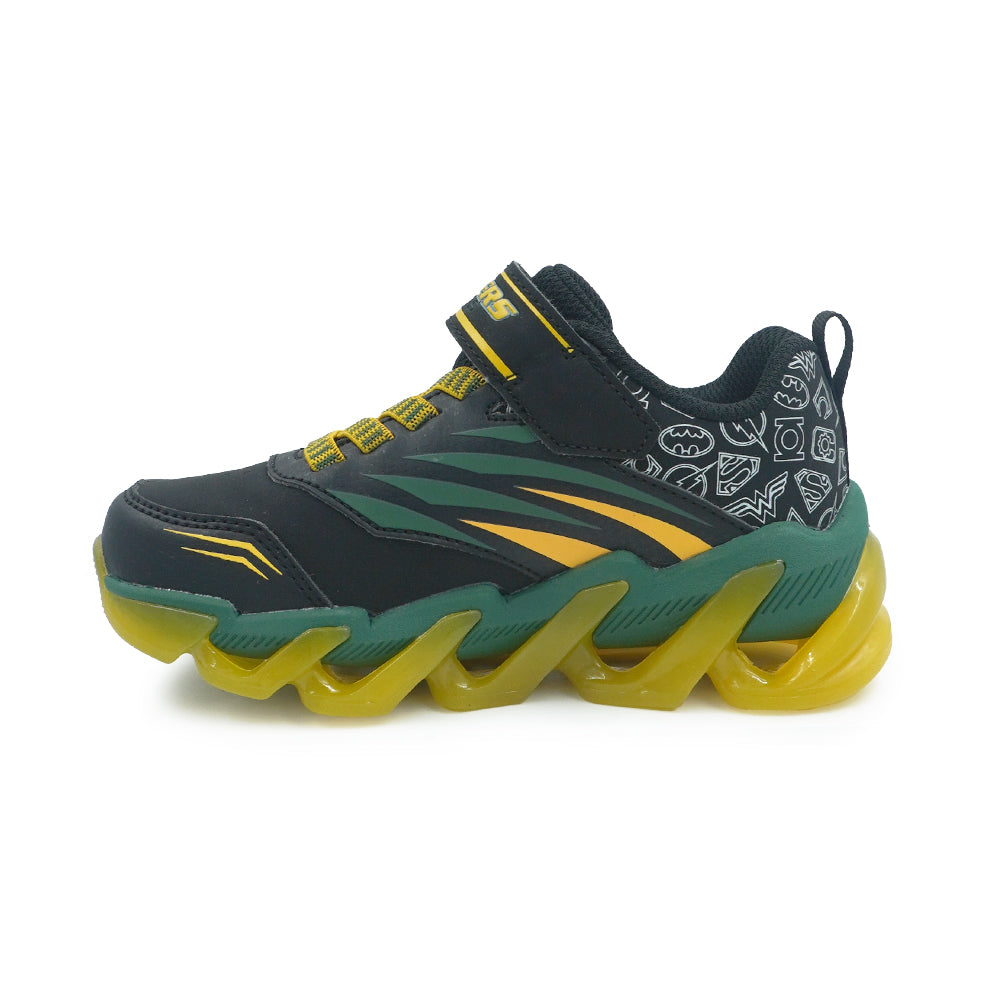 Skechers Boys DC Collection Mega-Surge Shoes - 407108L-BKYL