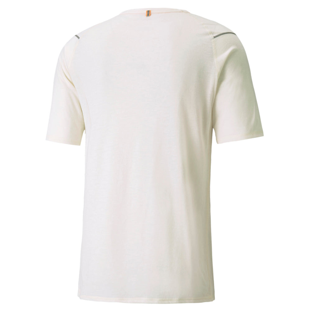 Run Wool Logo Crew Neck Short Sleeve Athletic T-Shirt