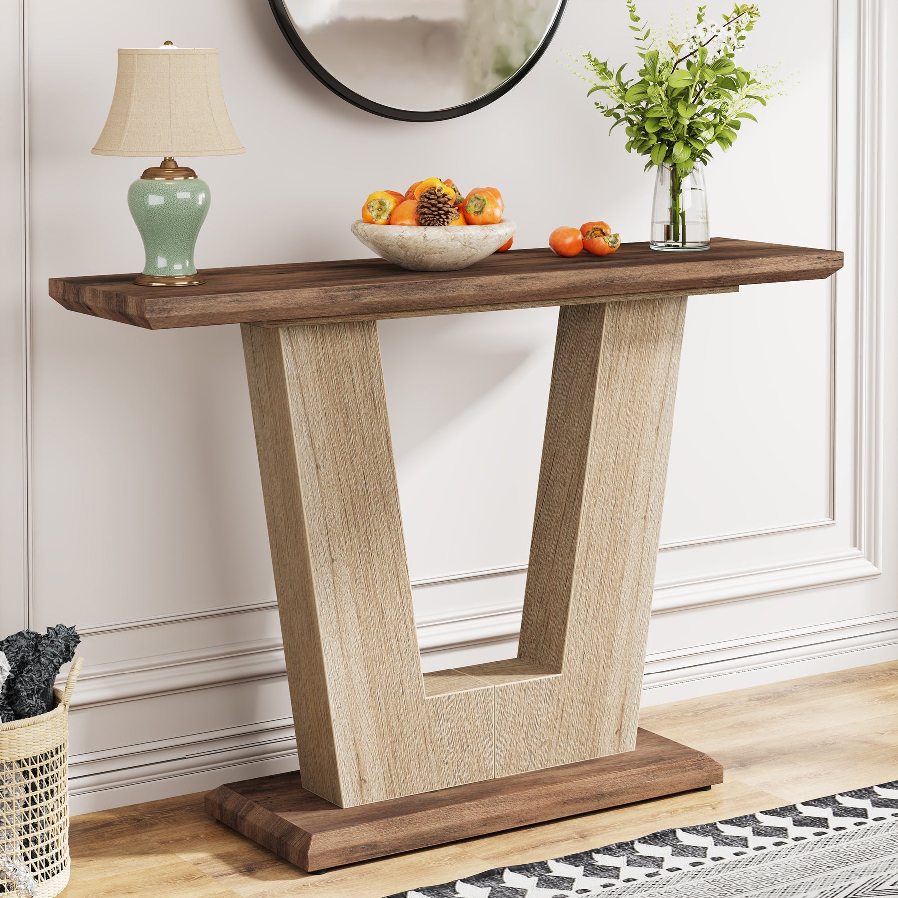 Wood Console Table, 42