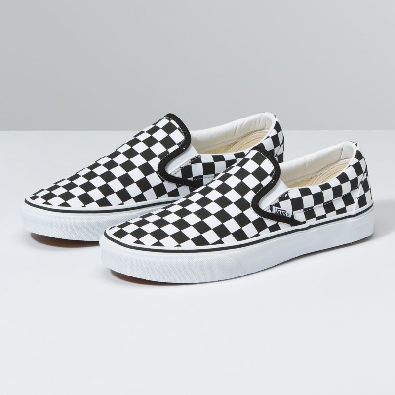 Customs Checkerboard Slip-On Wide