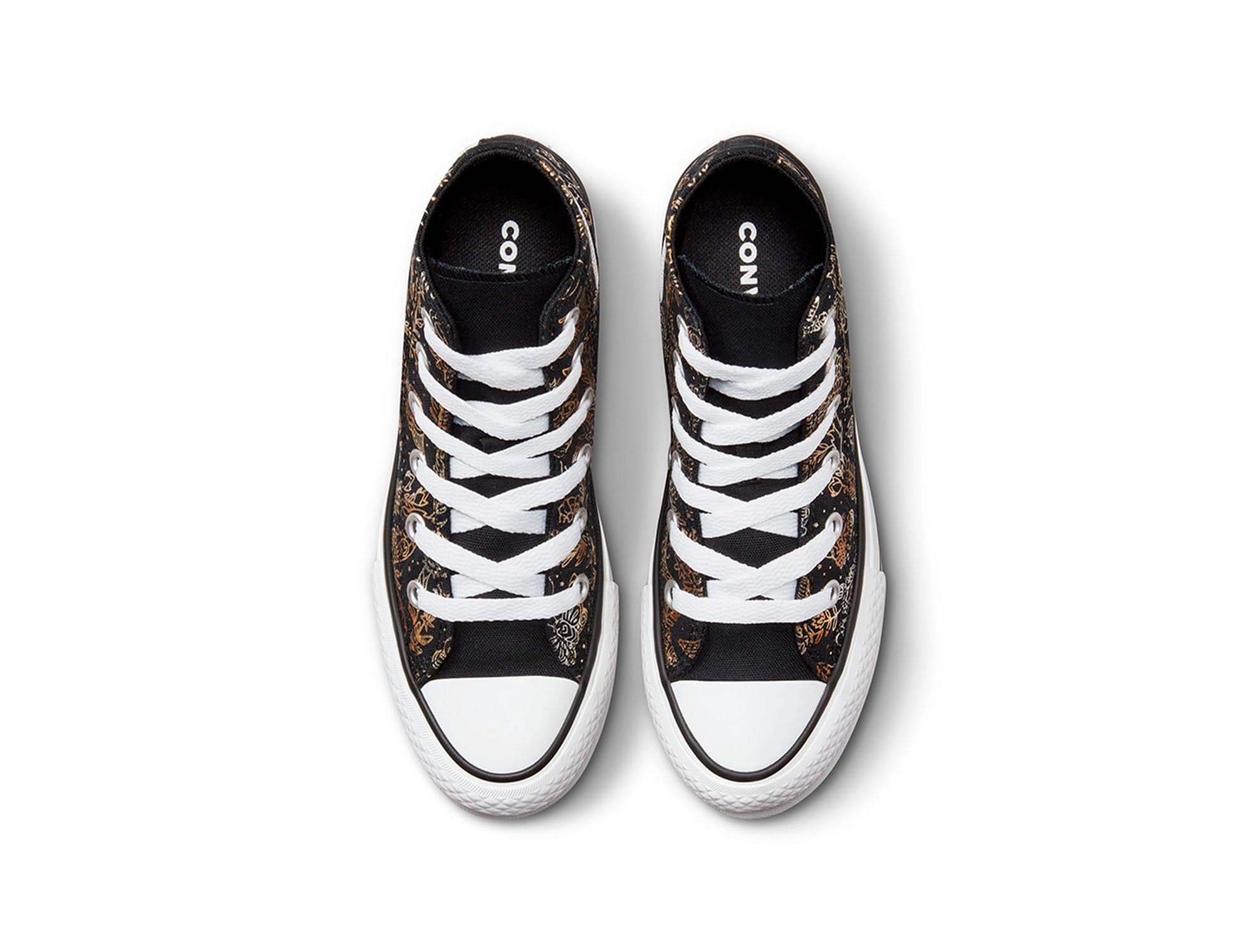 Converse Chuck Taylor Plataforma Hi Junior Negro