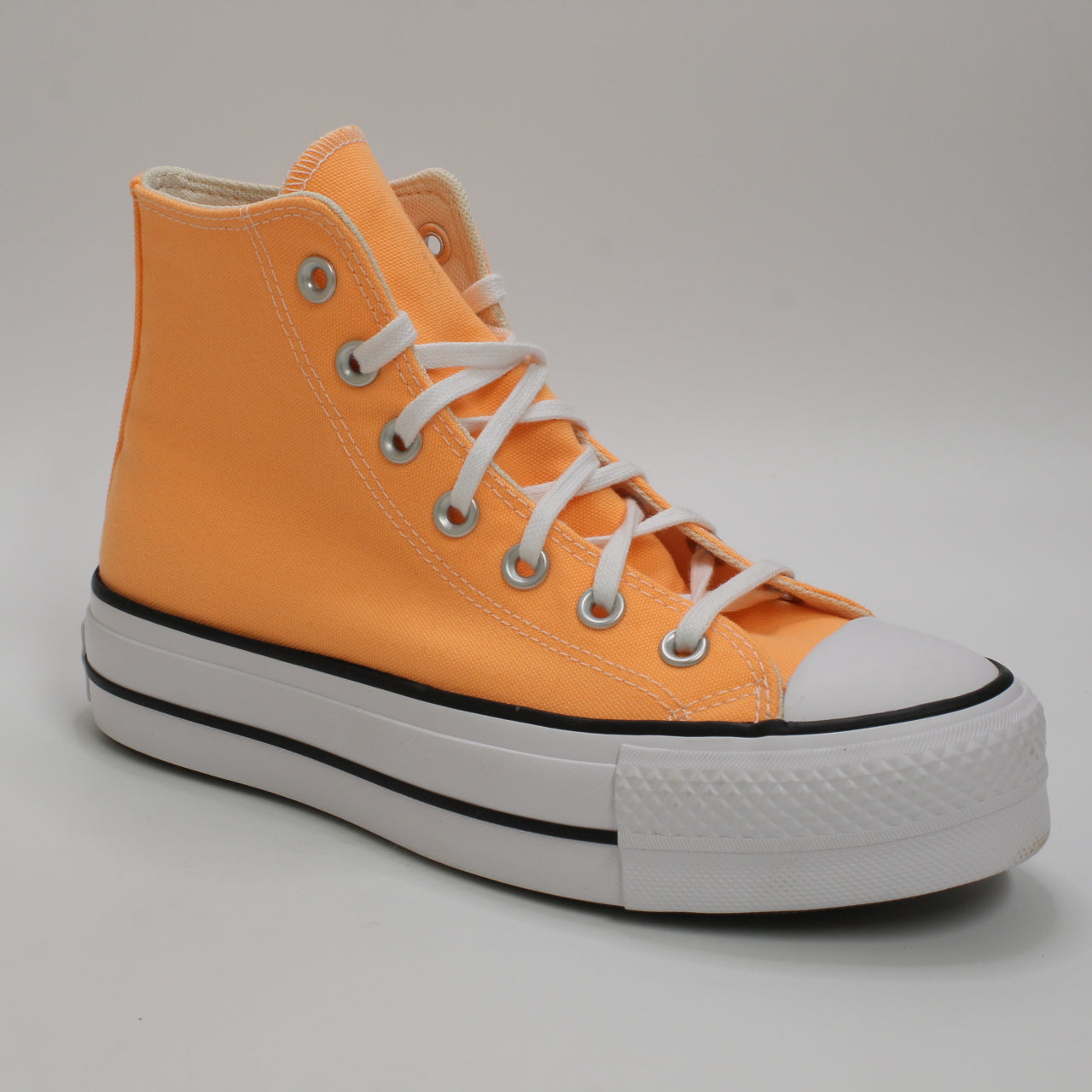 Womens Converse All Star Lift Hi Peach Beam Black White