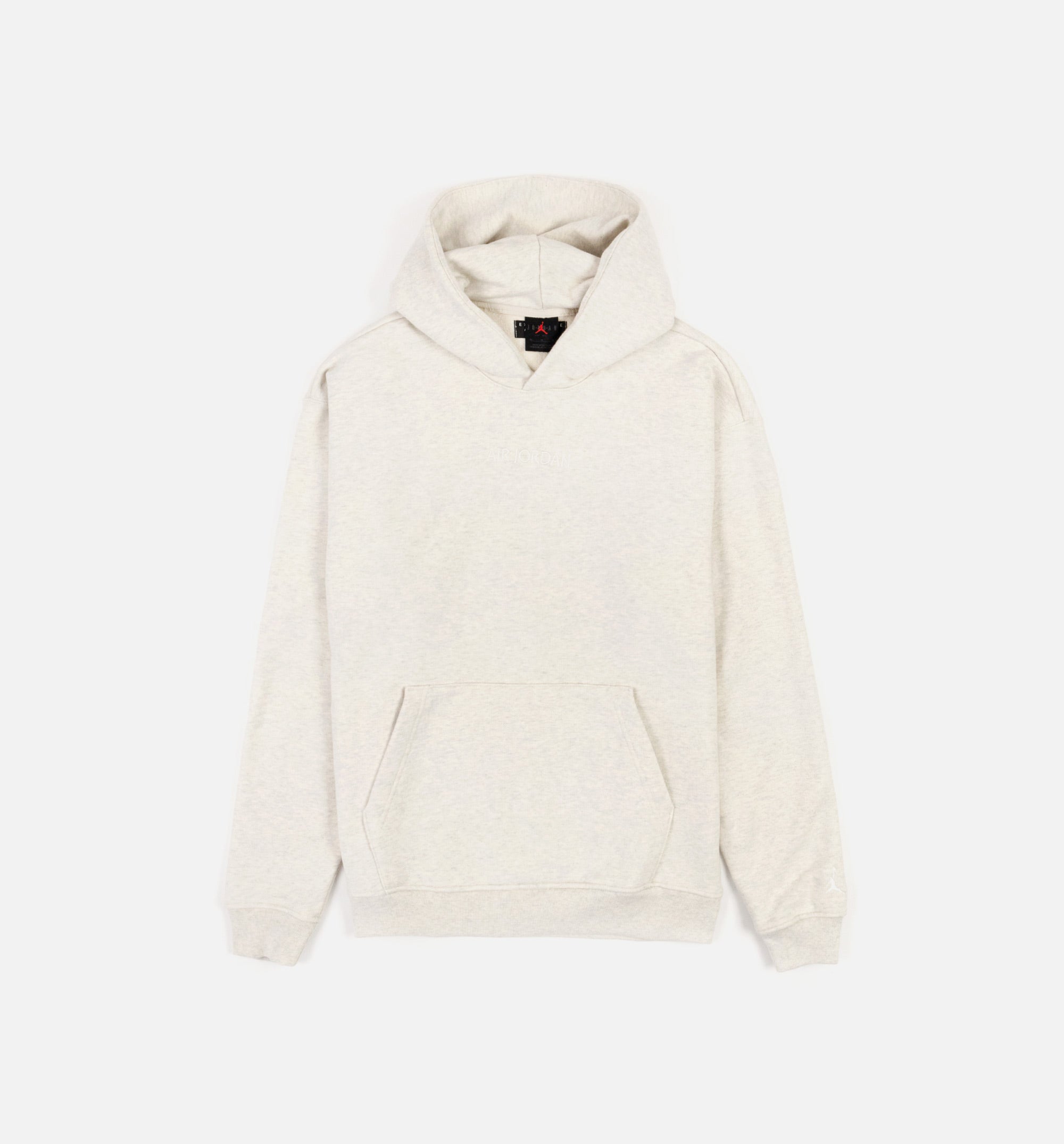 Wordmark Fleece Mens Hoodie - Beige