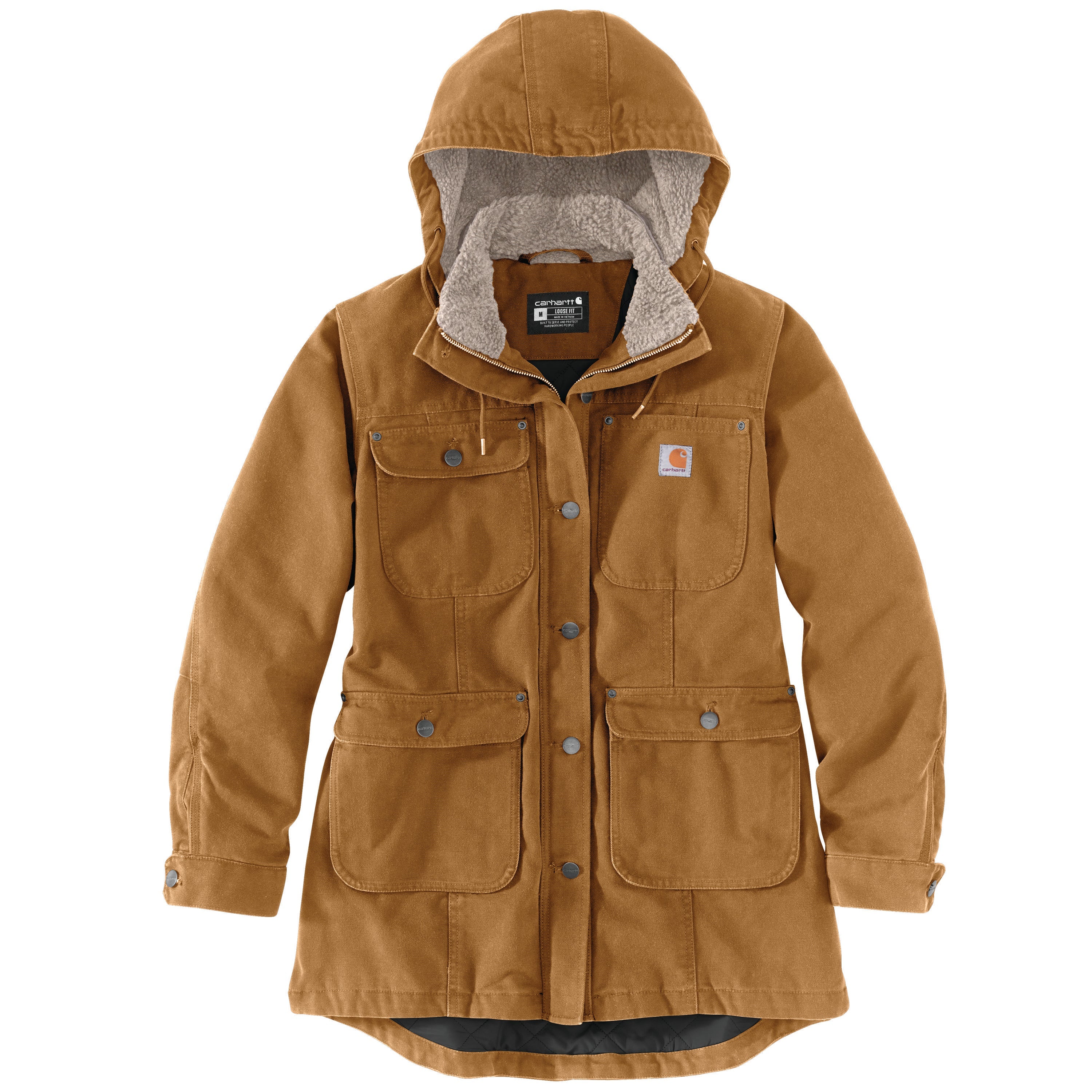 Carhartt Women's Loose Fit Weathered Duck Coat