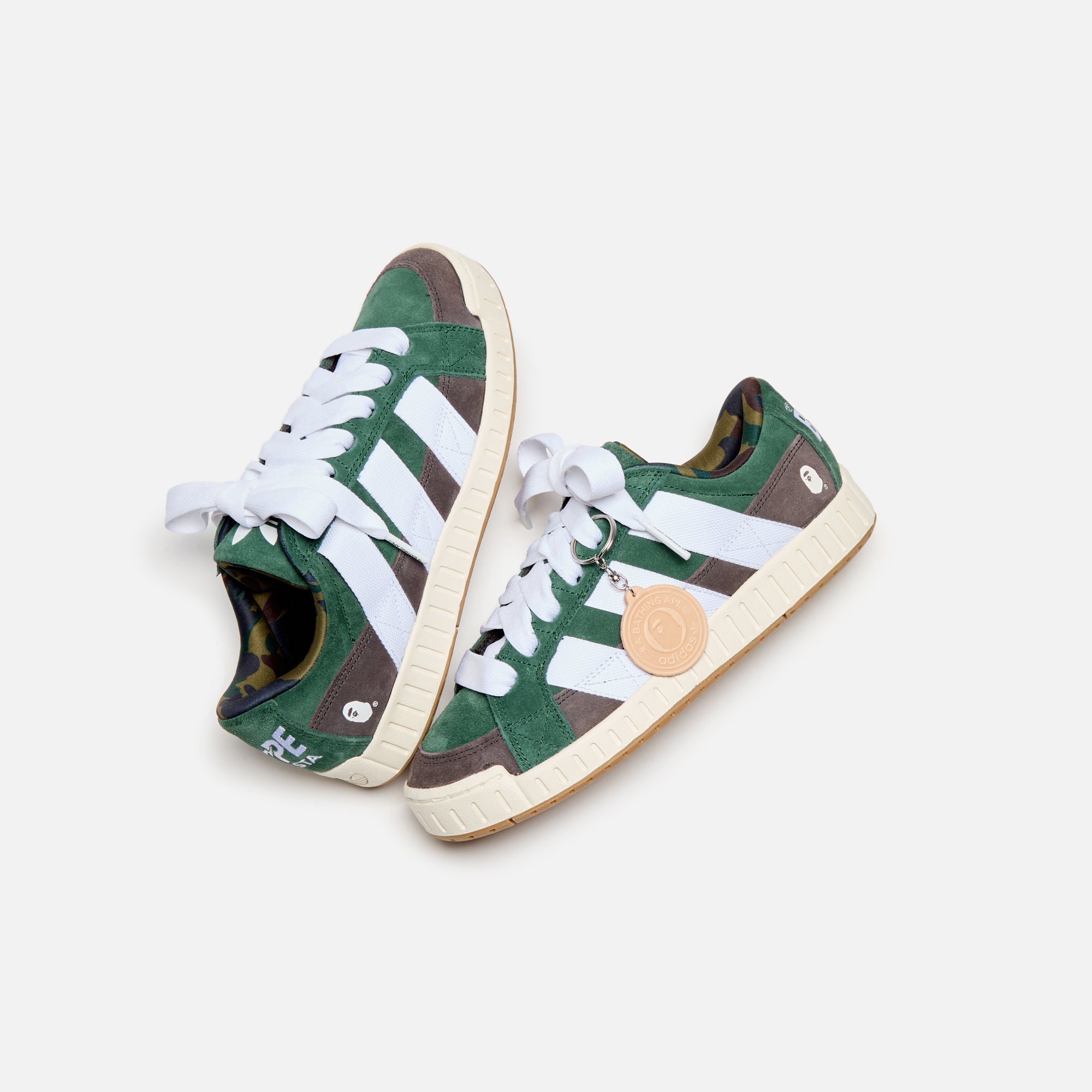 adidas x Bape N - Shadow Green / Cloud White / Core Black