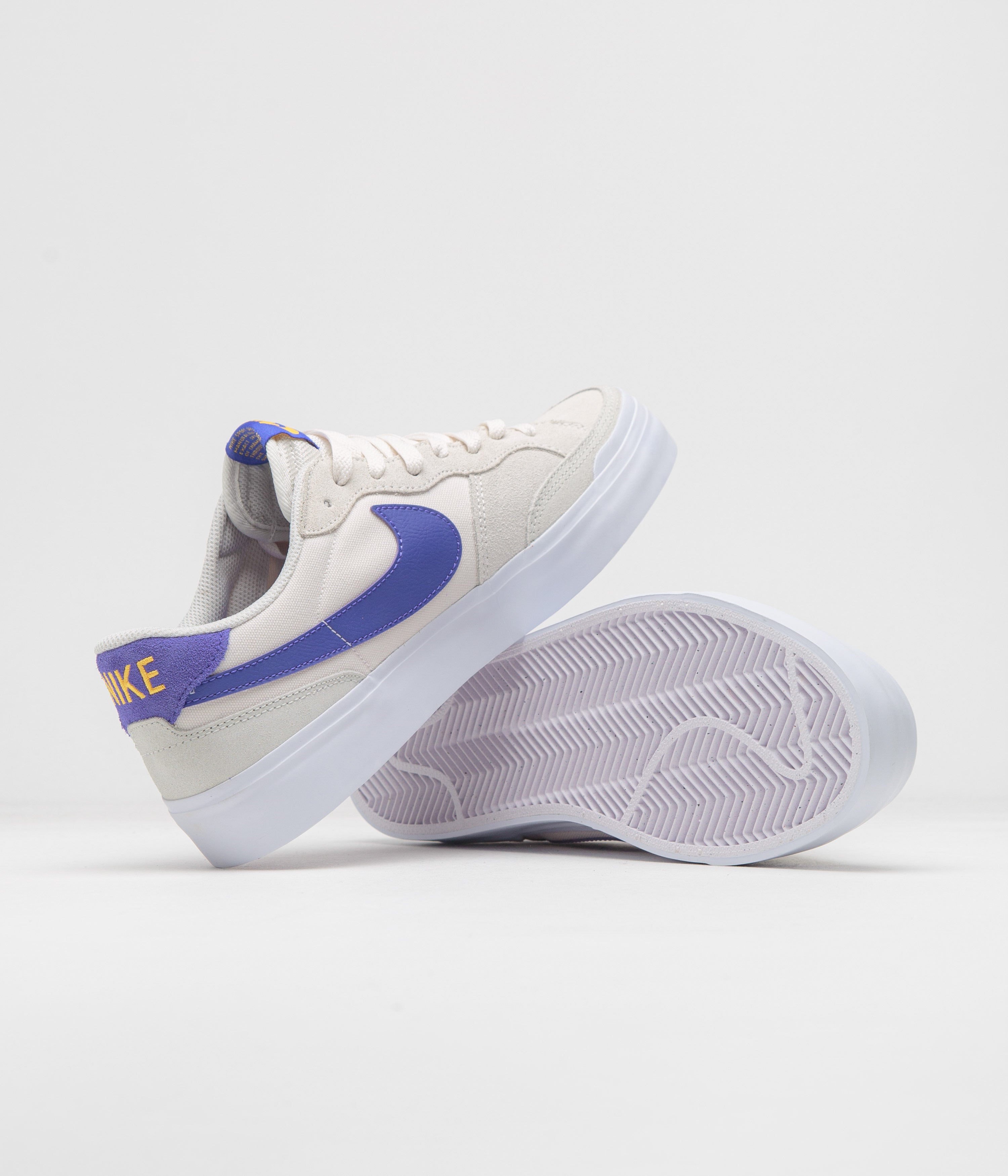 Nike SB Pogo Plus Shoes - Phantom / Persian Violet - Light Bone