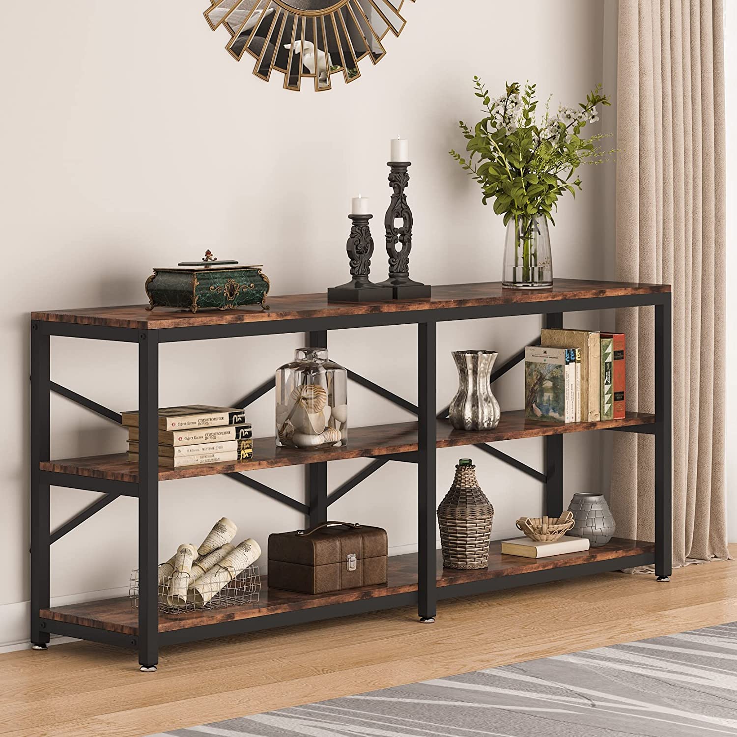 3-Tier Console Table, 70.9