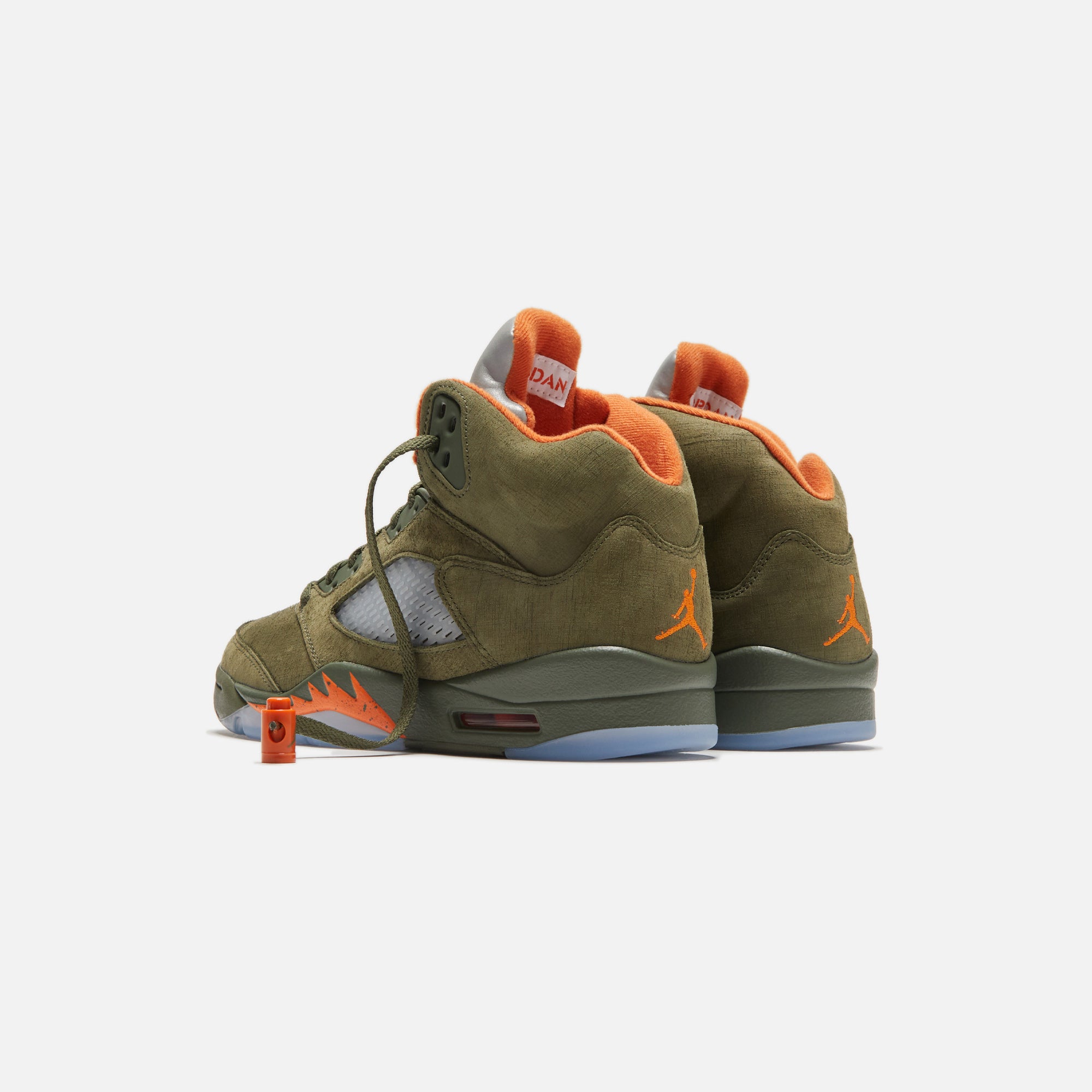 Nike Air Jordan 5 Retro - Army Olive / Solar Orange