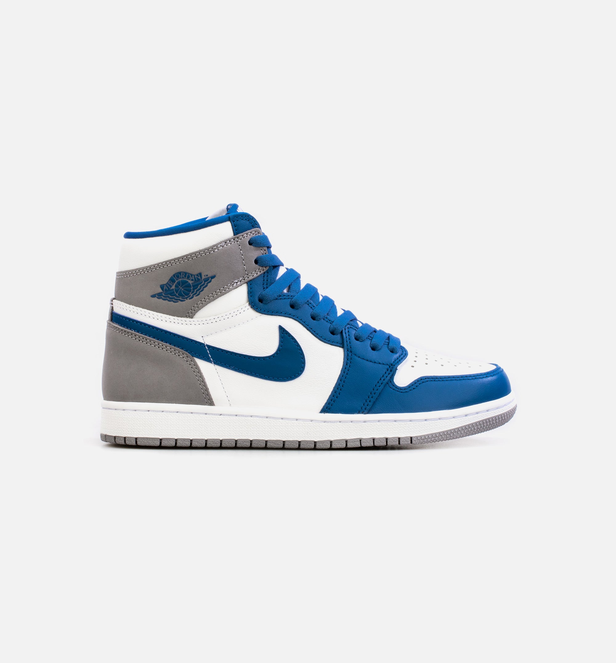 Air Jordan 1 High OG True Blue Mens Lifestyle Shoe - Blue/White Free Shipping