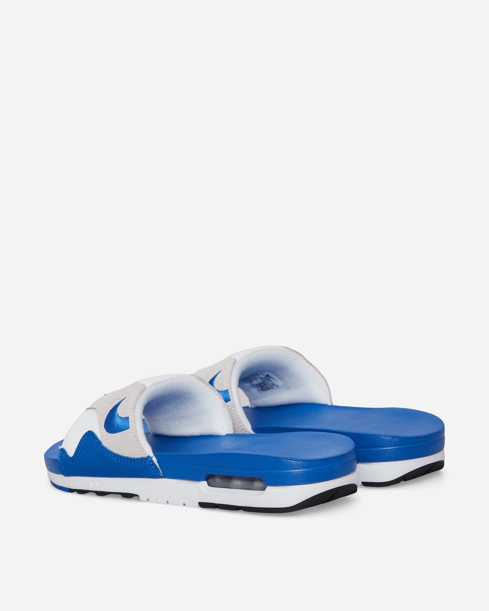 Air Max 1 Slides Royal Blue