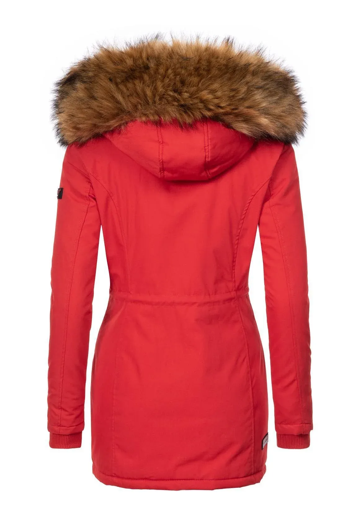 Women's windproof parka gray