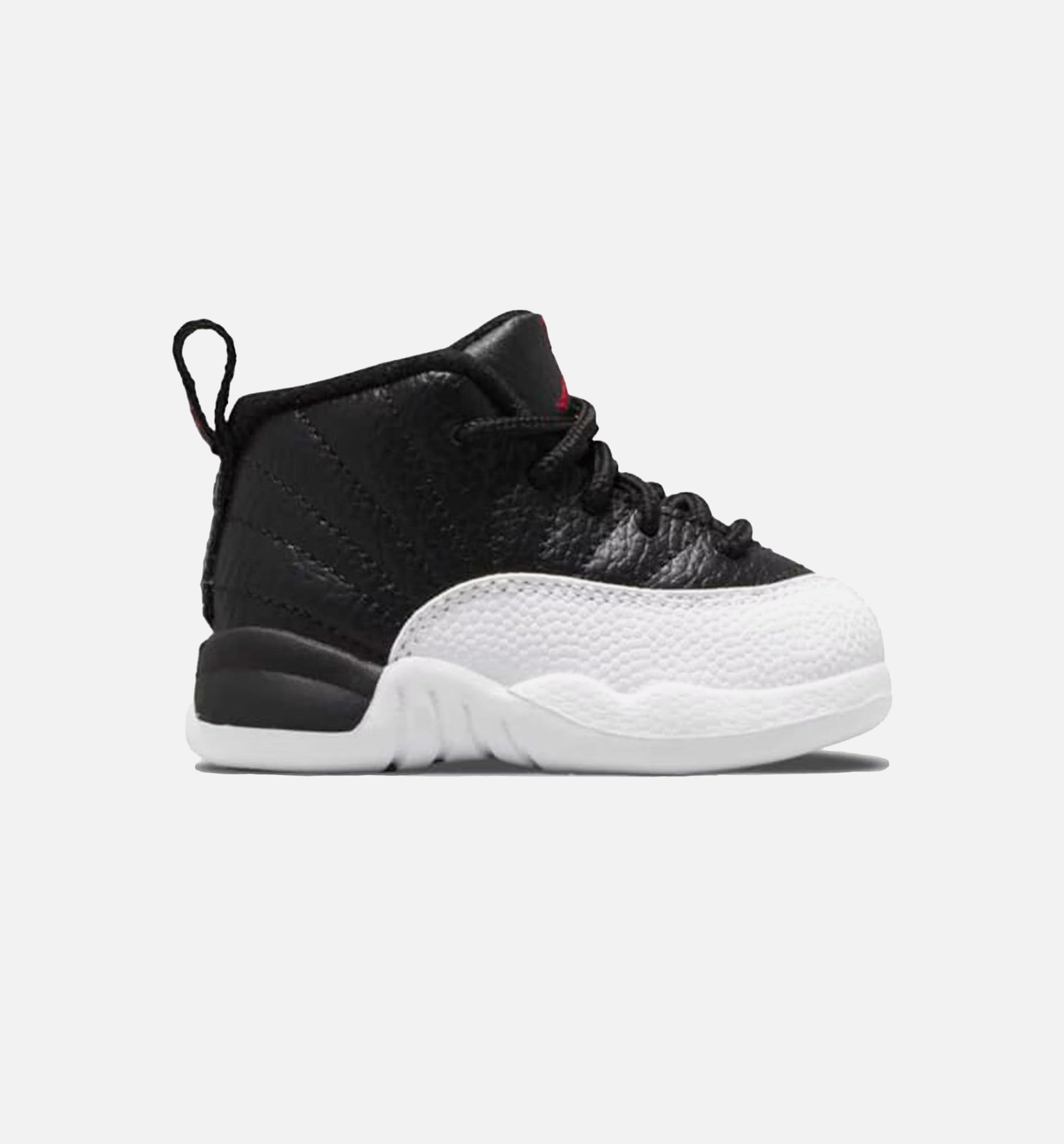 Air Jordan 12 Playoffs Infant Toddler Lifestyle Shoe - Black