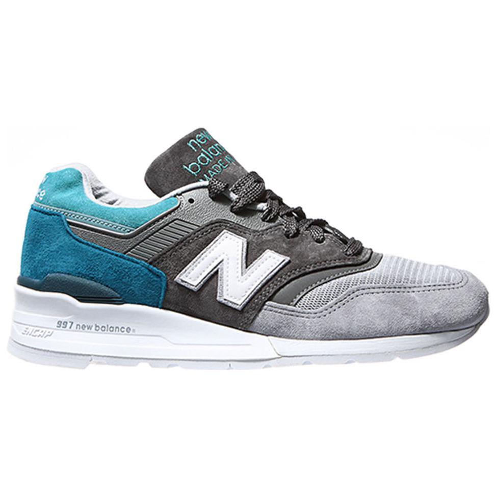 New Balance 997 Made in the USA 'Grey Turquoise' M997CA