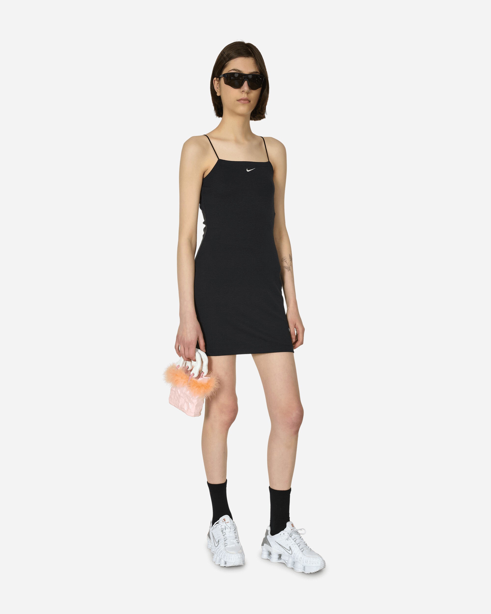 Chill Knit Cami Dress Black