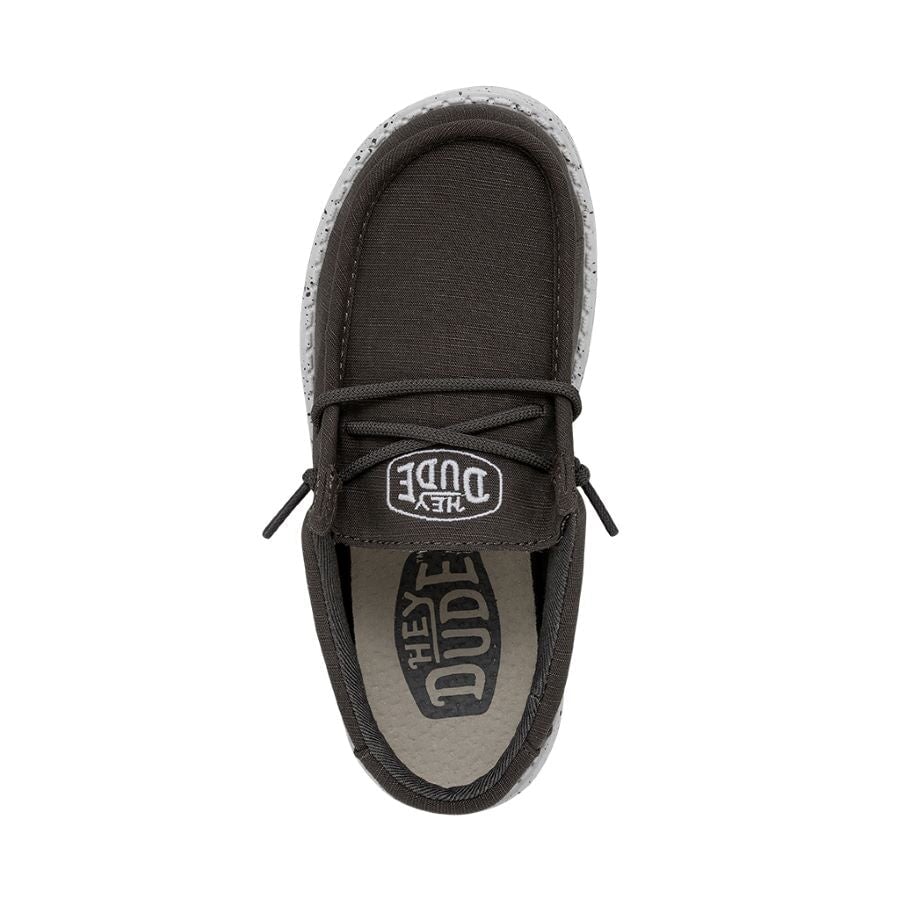 Wally Youth Slub Canvas - Dark Grey