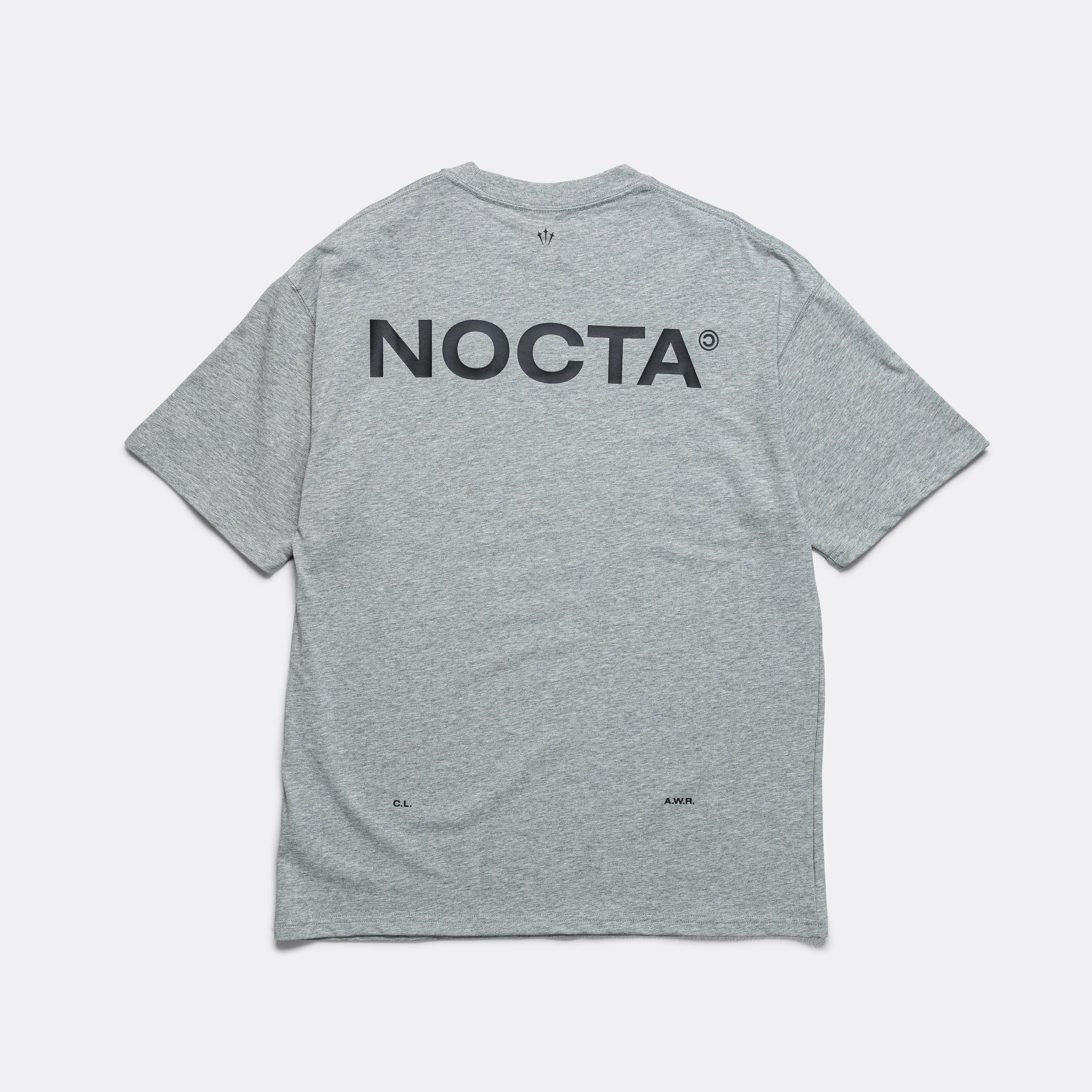 NOCTA SS Tee - Dk Grey Heather/Black