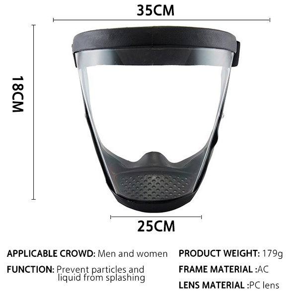 🔥  48% OFF🔥-Anti-Fog Protective Full Face Shield