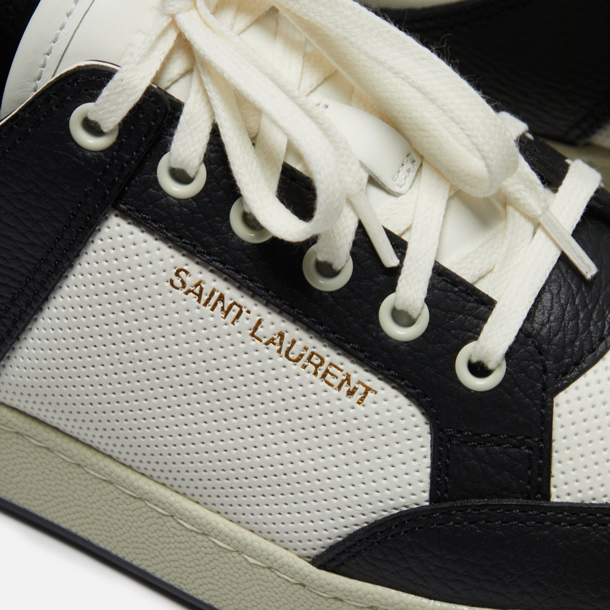 Saint Laurent SL 61 00 SN - Coffee / White / Nero