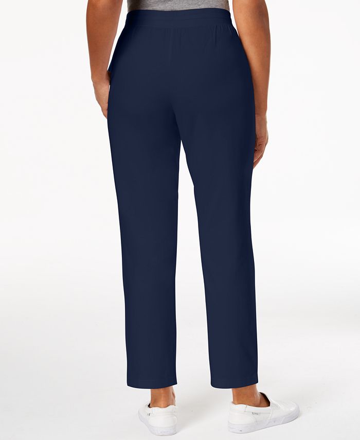Petite Drawstring Active Pants， Created for Macy's
