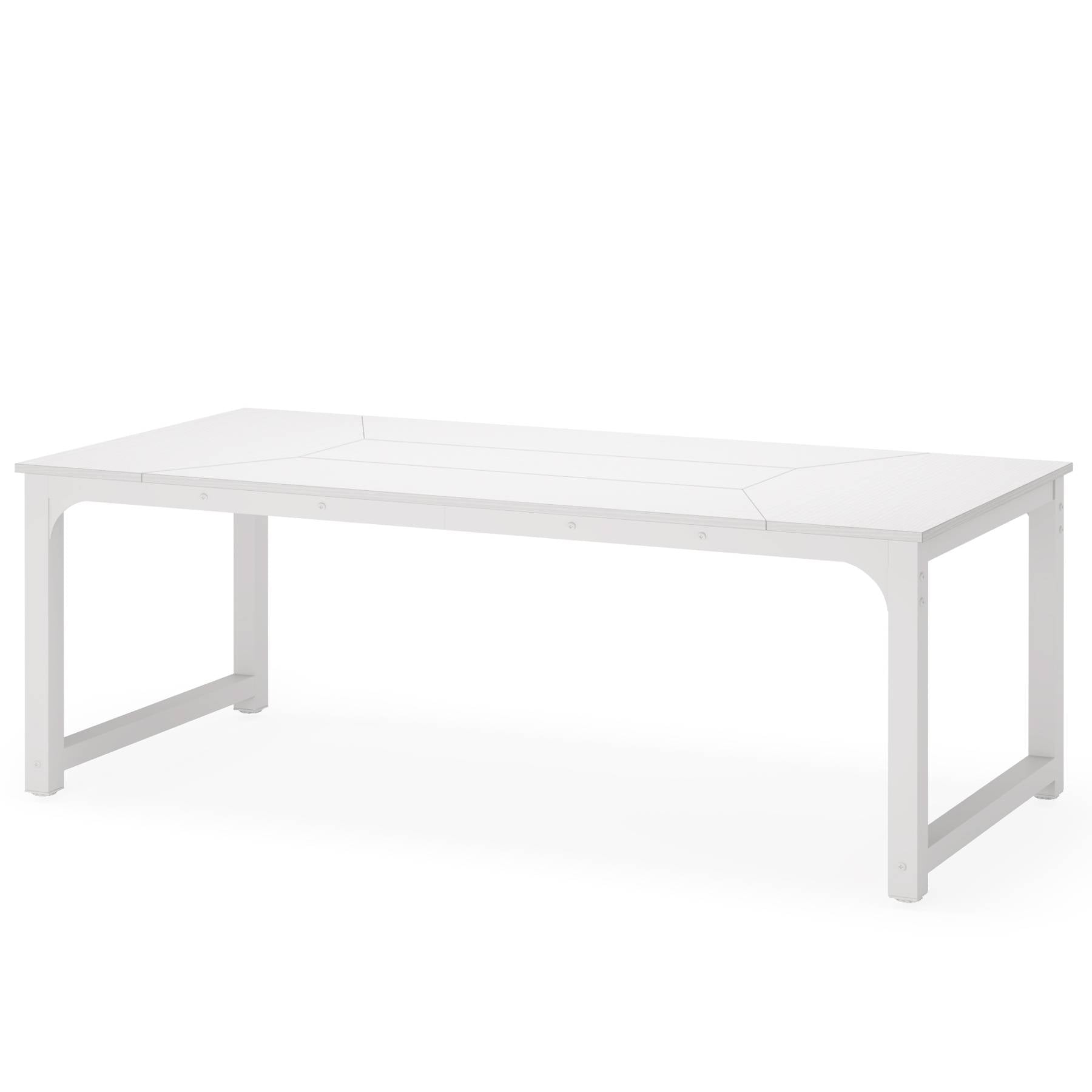 Rectangular Conference Table, 6FT Meeting Seminar Table Computer Desk