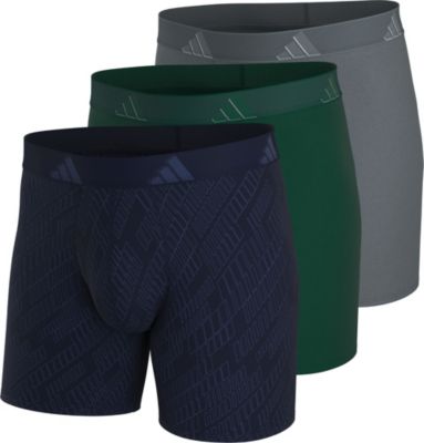 adidas Men's Microfiber 3-Pack Boxer Brief