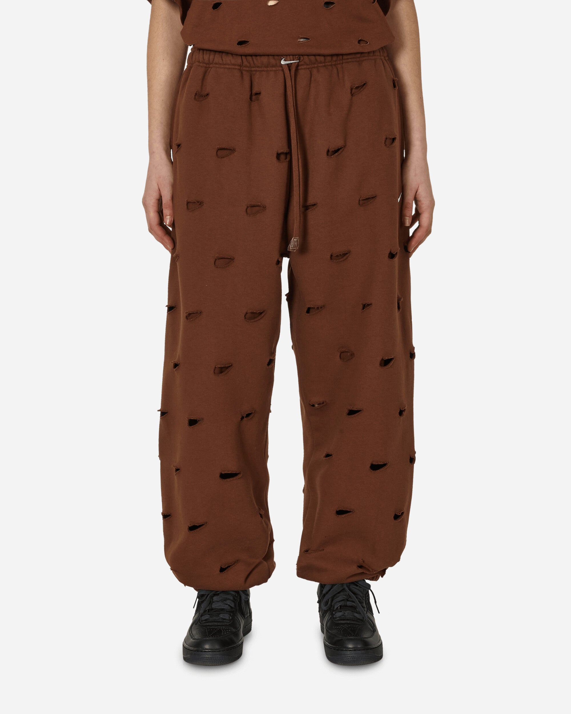 JACQUEMUS Swoosh Sweatpants Cacao Wow