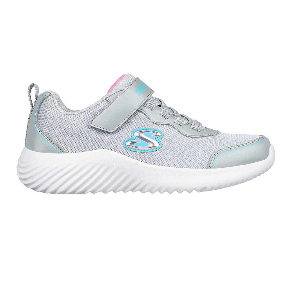 Skechers Girls Bounder Shoes - 303528L-GRY