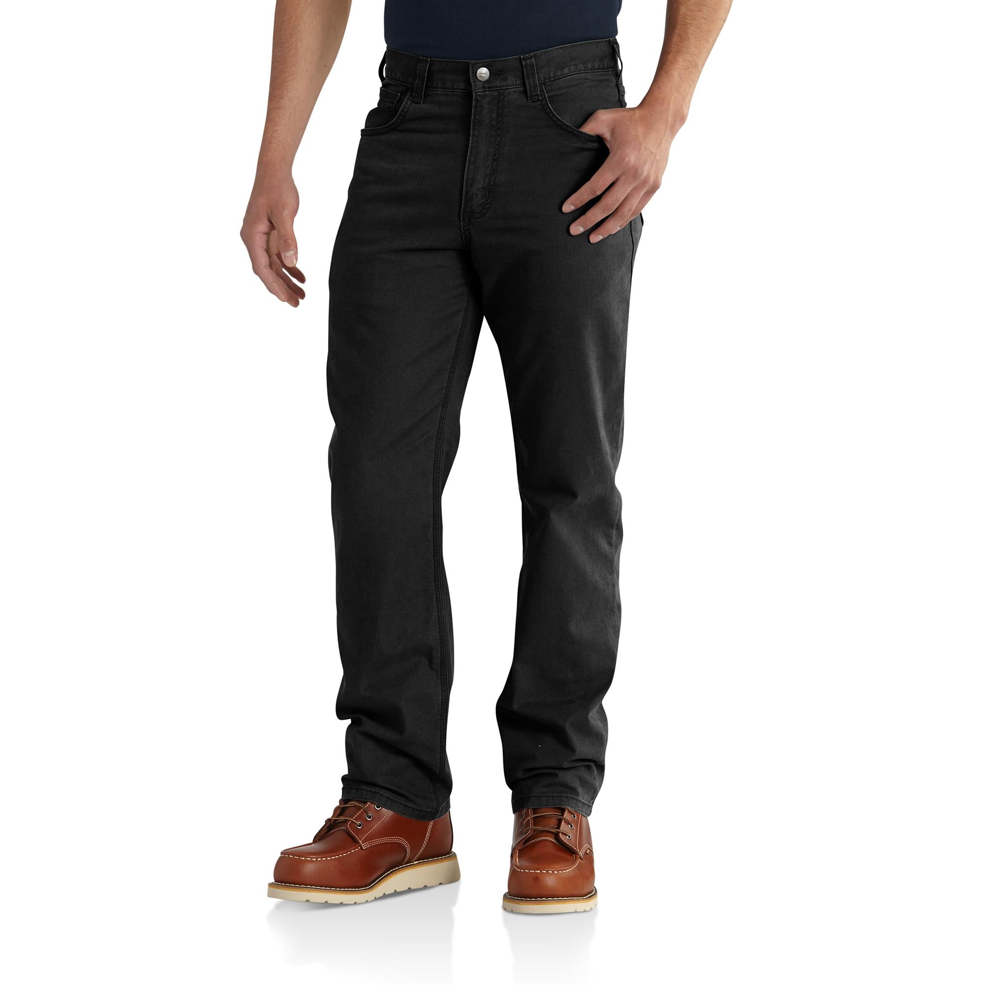 Carhartt Men's Rugged Flex® Rigby Five Pocket Pant_Black